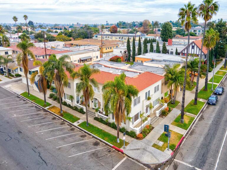 9-unit low-rise apartments